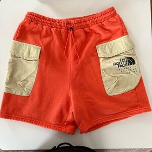 The North Face Men's/Big Kid (Boy) Orange and Tan Shorts